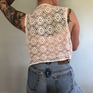 ▫️◽️Vintage Express denim vest◽️▫️